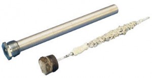 water heater anode rod replacement